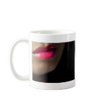Sensual Pink Female Lips mugs