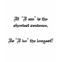 Sentence Shirt