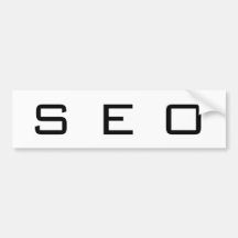 SEO bumper sticker