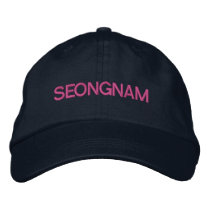 Seongnam Cap Embroidered Hat