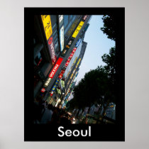 Seoul at Dusk Print
