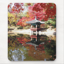 Seoul Autumn Colours Mousemat