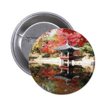 Seoul Autumn Colours Pinback Button