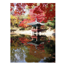 Seoul Autumn Colours Post Cards