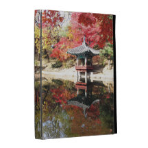 Seoul Autumn Japanese Garden iPad Cases