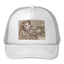 Sepia Bride Mesh Hat