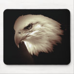 Sepia Colour Bald Eagle Mousepad