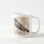 Sepia Crow Coffee Mug