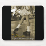 Sepia Dance As If No One Were Watching Mousepad