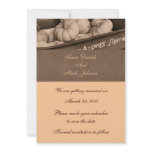 Sepia Indian Corn Fall Wedding Save The Date invitations