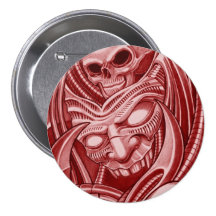 sepia  mechanical pinback button