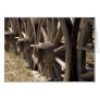 Sepia Wagon Wheels