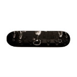 Sepia X-Ray Skeletons Midnight Stroll skateboards
