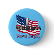September 11 10 Year Anniversary Tshirt Pins