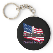 September 11 10 Year Anniversary Tshirt Key Chains