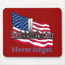 September 11 10 Year Anniversary Tshirt Mouse Mat