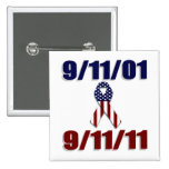 September 11, 2001 Ten Year Anniversary Pins