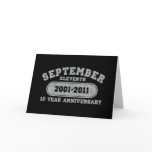 September 11 - 2011 Anniversary Card