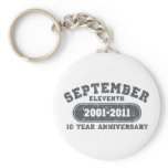 September 11 - 2011 Anniversary Keychains