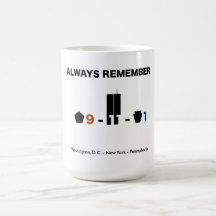 September 11 Remembrance Coffee Mugs