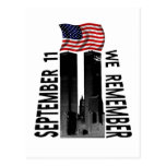 September 11 We Remember Postcard