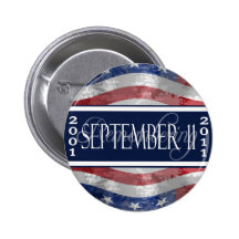 September 11th Commemorative Button