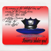 September 11th World Trade Centre Attacks Mousepad