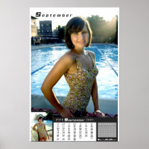September 2009 Pin-up  Poster