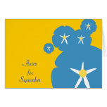 September's Birth Flower-Customize Cards