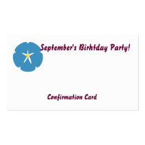 September's Birthday Party!-Customise