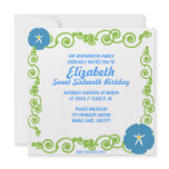 September'sSweet Sixteen Eternal Spring Invitation