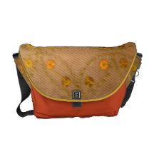 Sequin and Embroidery Print #100 Courier Bag
