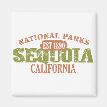 Sequoia National Park Fridge Magnets