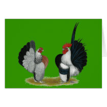 Serama Bantams Greeting Cards