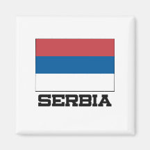 Serbia Flag Magnets