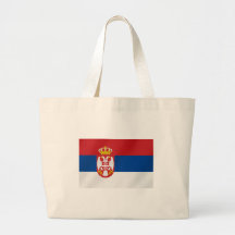 Serbian Flag of Serbia - Show off for Srbija Tote Bag