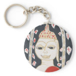 serene buddha Key chain keychains