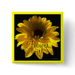 Serene Sunflower buttons
