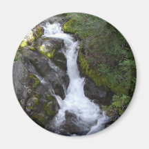 Serene Waterfall Magnet