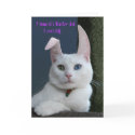 Serenity as Bunny card - customized