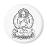 Serenity Buddha Magnet