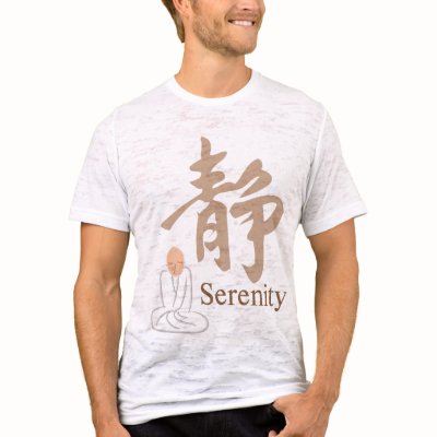 Serenity Kanji T-Shirt by tshirtdujour