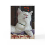 Serenity nail biting Valentine Card - customised