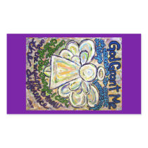 Serenity Prayer Angel Art Painting Stickers