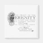 Serenity Prayer Fridge Magnet