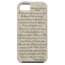 Serenity Prayer iPhone-5 Case iPhone 5 Covers