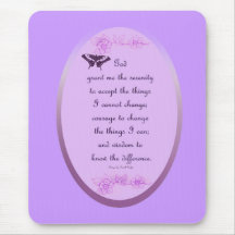 Serenity Prayer Mousemats