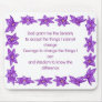 Serenity Prayer Mouse Pad