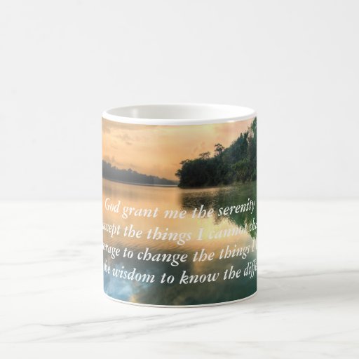 Serenity Prayer Scenic Mug