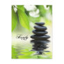 Serenity - Stacked Zen Rock Post Card